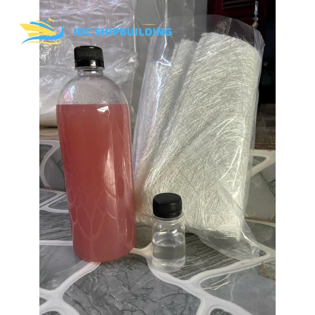 COMBO NHỰA COMPOSITE + SỢI THỦY TINH + CHẤT XÚC TÁC